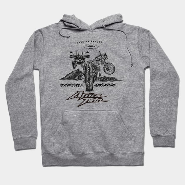 Honda africa twin hoodie hotsell